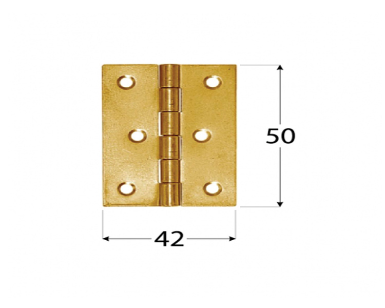 Zawias splatany 50x42x1,0 klapy skrzynie domax
