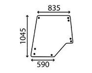 szyba Massey Ferguson seria 3000 - drzwi górna 3600358M1 (4799)