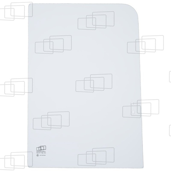 szyba Komatsu - boczna prawa przednia przesuwana 816214857 (5310)