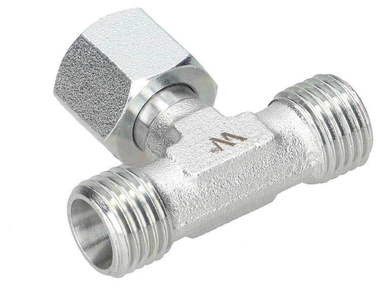 Trójnik hydrauliczny symetryczny metryczny BAB M14x1.5 08L (XEVT) Waryński