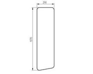 szyba koparka Liebherr - boczna lewa, prawa 10295195 (3316)