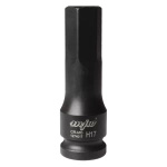 Klucz nasadowy nasadka udarowa trzpieniowa 1/2" długa HEX H17 MJW