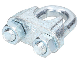 Zacisk kabłąkowy do liny 19mm atestowany