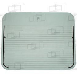 szyba Komatsu - tylna 17A-Z11-1241