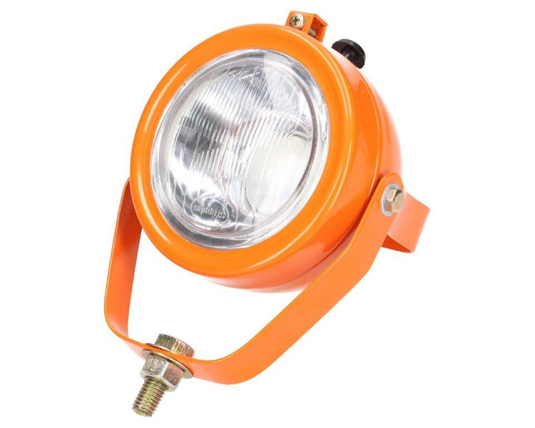 lampa robocza uniwersalna pomarańczowa do ciągnika Fiat 120mm z wyłącznikiem