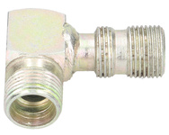 Łącznik hydrauliczny kolanko BB18x1,5\G3/8" długi z nakrętką