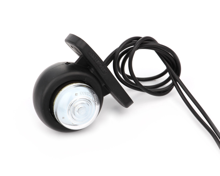 Lampa obrysowa LED 12/24V biała W56 WAŚ