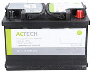 akumulator 12V 74Ah 680A AGTECH