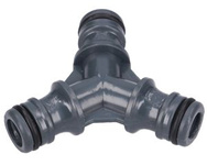 Trójnik do łączenia na 3 szybkozłączki do węży ogrodowych Agtech