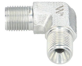 Kolanko hydrauliczne calowe BB 1/8" BSP (XW) Waryński
