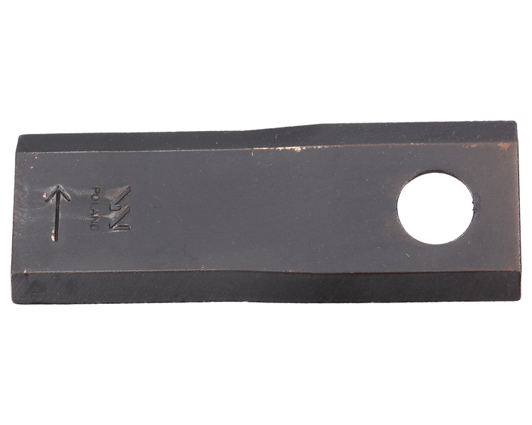 Nóż. nożyk kosiarka prawy 122x46x4mm otwór 18.25 56451300 Kuhn WARYŃSKI