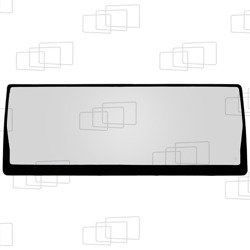 szyba dźwig Liebherr - przednia szeroka (3521)