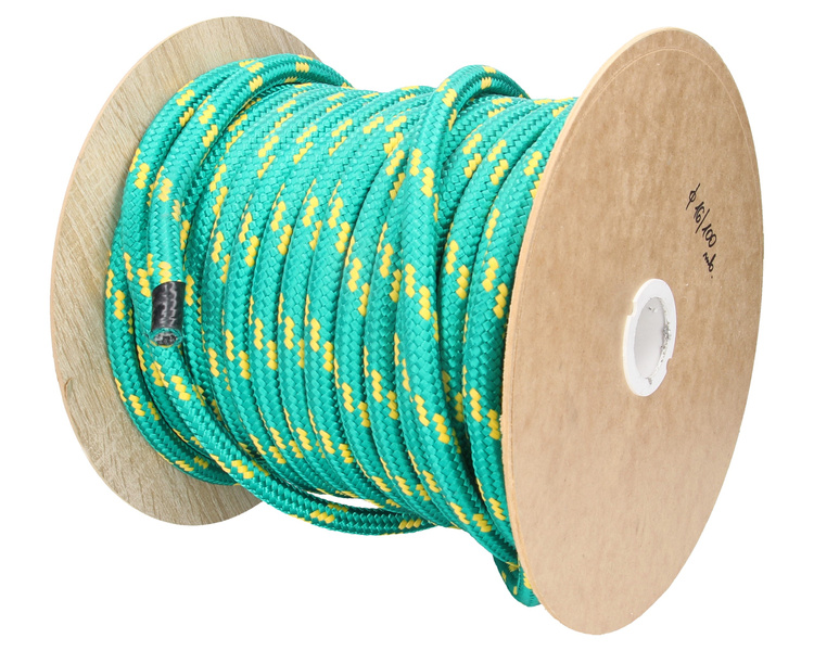 Lina linka pleciona polipropylenowa sznur z rdzeniem 16 mm 1m