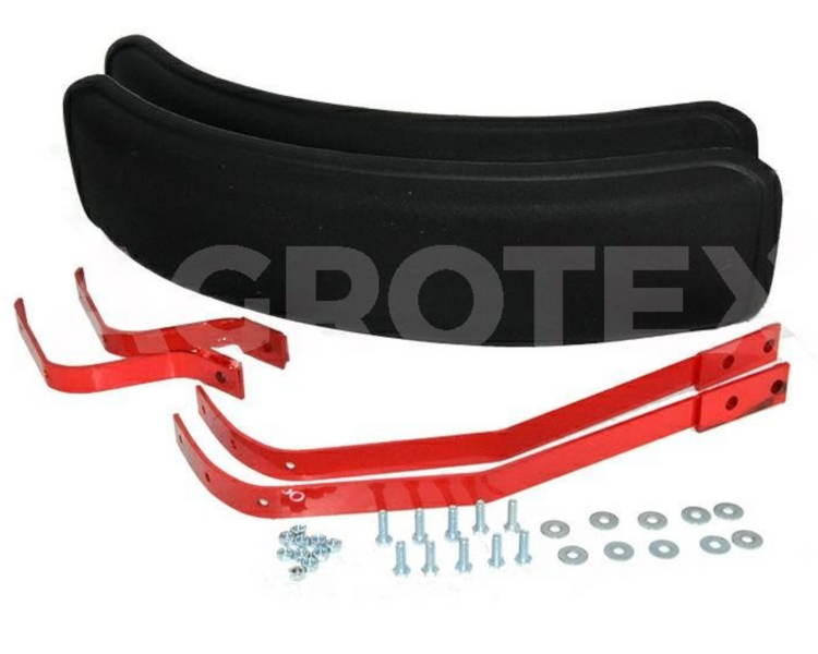 Komplet błotników przód T-25 plastikowy ze wspornikami