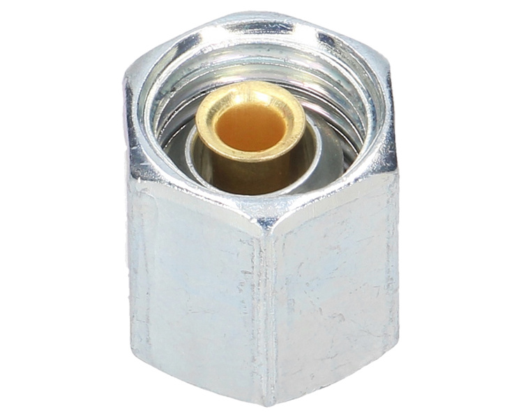 zakucie do przewodu fi 6mm M12x1,5 tekalan plastik