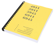 katalog części zamiennych Zetor 4911, 5911, 5945, 6911, 6945