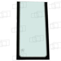 szyba Fermec, Massey Ferguson, Terex - przednia dolna lewa, prawa