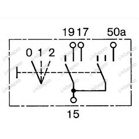 przełącznik, włącznik zapłonu Case, Fendt, Deutz, John Deere F139914020010