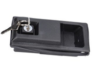 klamka lewa drzwi ciągnika, koparki prostokątna z kluczykiem