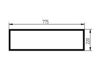szyba Volvo - dachowa 7418295 (2767)