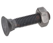 Śruba płużna z nakrętką M10x45 8,8, pług Ibis, Tur, Vario, Vis