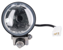 reflektor drogowy halogenowy H3 WESEM HO4.41601 Ø84mm