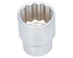 Nasadka 1/2" 12-kąt 24 mm MJW