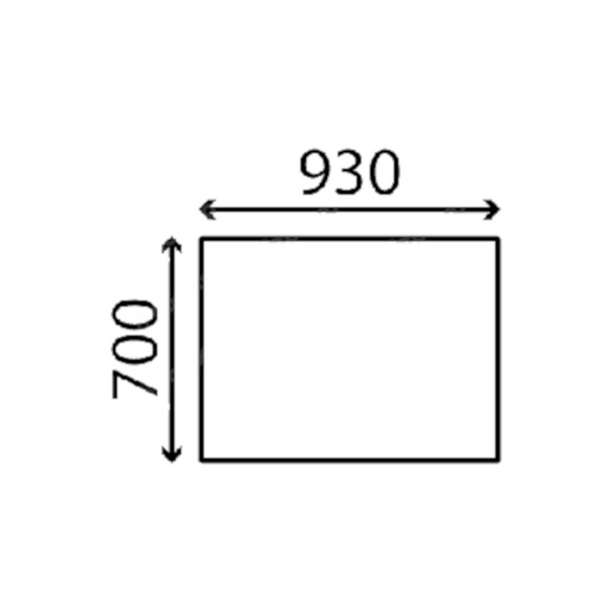 szyba JCB - tylna górna 827/20230