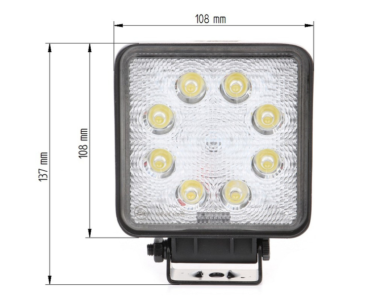 Lampa robocza LED 12/24V 24W 1800Lm 990310011 TVH