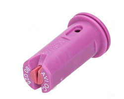 Rozpylacz szczelinowy centryczny eżektorowy uderzeniowy Albuz AVI-OC 80° liliowy