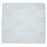 szyba koparka Wacker Neuson - przednia górna 1000065513 (3325)