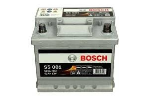 akumulator 12V 52Ah 520A BOSCH Silver S5