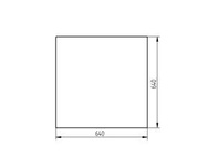 szyba ładowarka teleskopowa Manitou - dachowa 562576