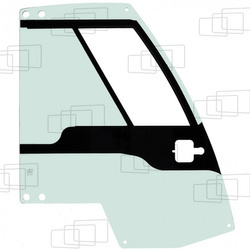 szyba do wózka widłowego Nissan - drzwi prawe