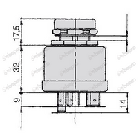 stacyjka, włącznik zapłonu ciągnik Claas Renault 7700029626