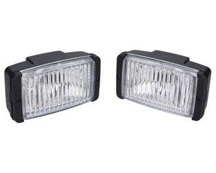 reflektor przeciwmgielny halogenowy z osłoną H3 zestaw 2 szt WESEM HM1.08031 138x78mm