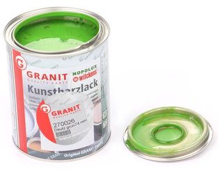 lakier, farba Deutz Fahr zielony 74, nowa wersja od 1974 10l Wilckens Granit