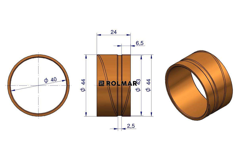 Tuleja koła pośredniego C-330