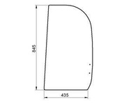 szyba JCB - boczna prawa przesuwna 827/80088 (2139)