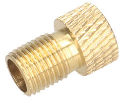 Adapter presta rowerowy do pompowania kół mosiężny Geko