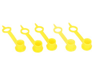 Osłonka smarowniczki M6 kolor żółty TEGER 5 szt