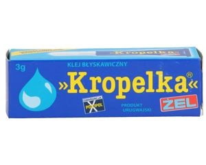 Kropelka klej - żel błyskawiczny 3g