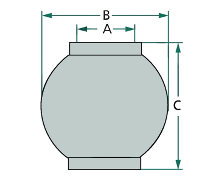 Kula do łącznika górnego 19x50x51
