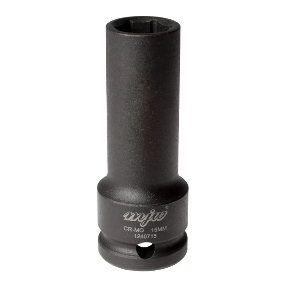 Nasadka udarowa 1/2" 6-kąt długa 15 mm MJW