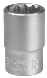 Nasadka 1/2" 12-kąt 18 mm MJW