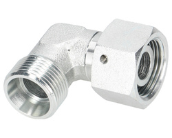Kolanko hydrauliczne metryczne AB M22x1.5 15L (XEVW) Waryński 