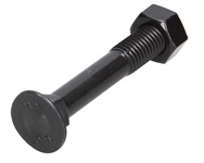 śruba płużna noskowa z nakrętką M10x30 10.9