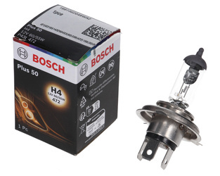 żarówka BOSCH H4 12V 60/55W P43t 472 Plus 50