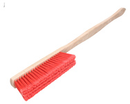 Szczotka zmiotka długa Gopard 70 cm włosie syntetyczne, czerwone