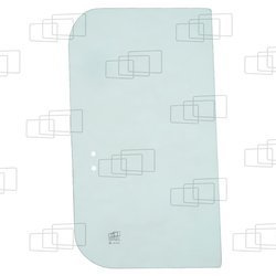 szyba do koparki Hyundai - drzwi górna tylna 71EH-12330